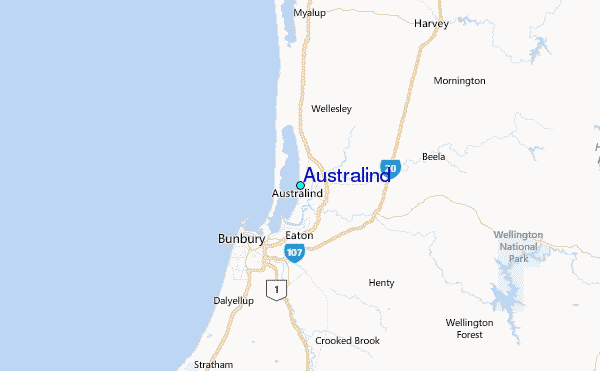 Australind Tide Station Location Guide 