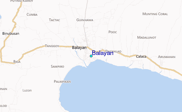 Balayan Tide Station Location Guide Balayan.12 