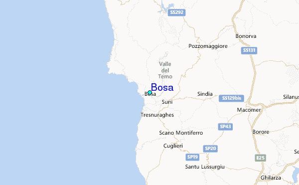 Bosa Tide Station Location Guide Bosa.10 