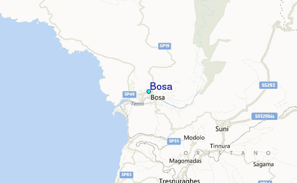 Bosa Tide Station Location Guide Bosa.12 