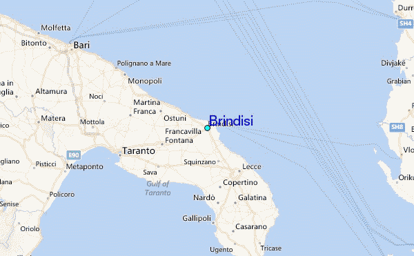 Dove si trova il salento? Brindisi Tide Station Location Guide