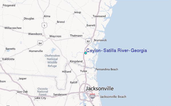 Ceylon Satilla River Georgia Tide Station Location Guide Ceylon Satilla River Georgia.8 