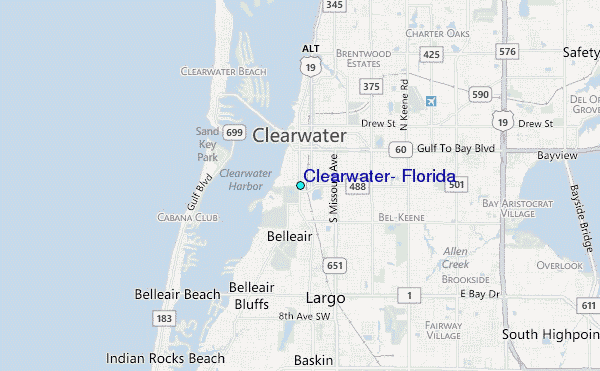 Clearwater Florida Tide Station Location Guide Clearwater Florida.12 
