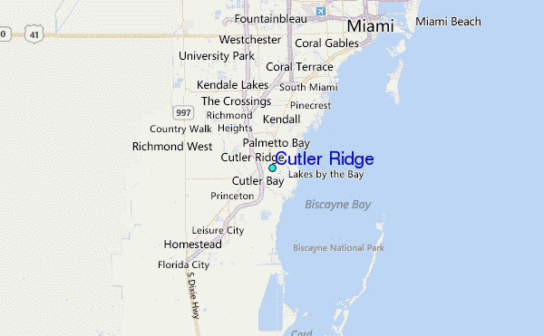Cutler Ridge Tide Station Location Guide Cutler Ridge.10 