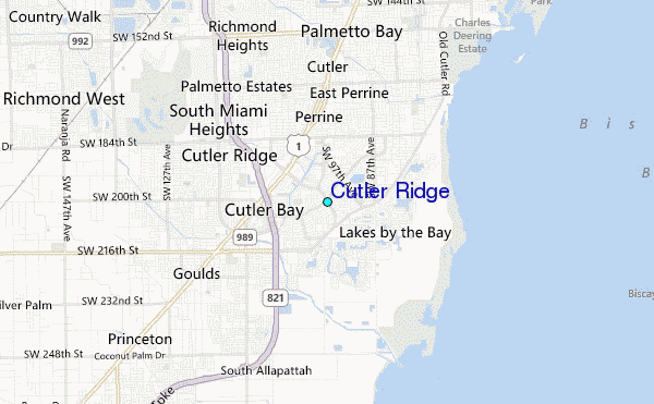 Cutler Ridge Tide Station Location Guide Cutler Ridge.12 