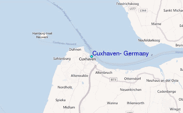 Starte deine neue restaurants karriere! Cuxhaven, Germany Tide Station Location Guide