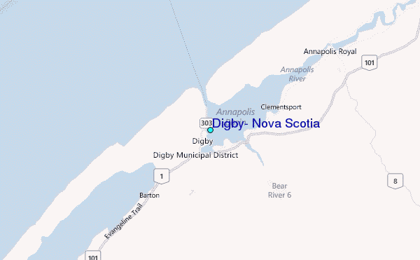 Digby Nova Scotia Tide Station Location Guide Digby Nova Scotia.10 