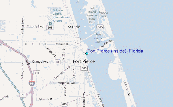 Fort Pierce Inside Florida Tide Station Location Guide.