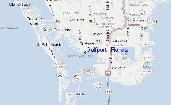 Gulfport Florida Tide Station Location Guide Gulfport Florida.12 