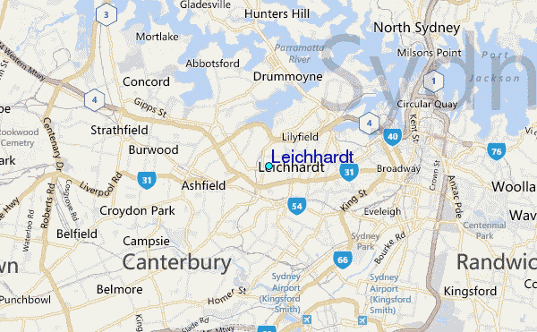 Leichhardt Tide Station Location Guide.