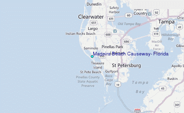 Madeira Beach Causeway Florida Tide Station Location Guide Madeira Beach Causeway Florida.10 