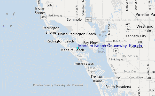 Madeira Beach Fl Map Elevation FBQA Madeira Beach Causeway Florida.12 