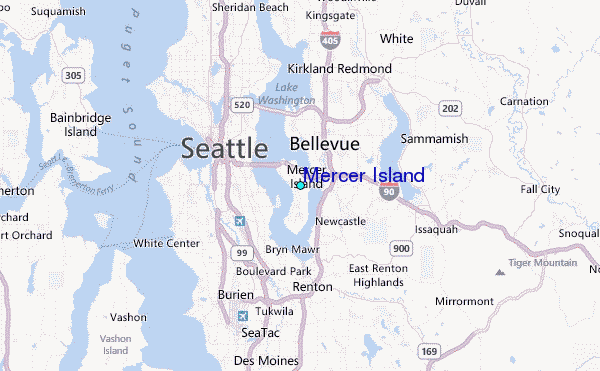 Mercer Island Tide Station Location Guide Mercer Island.10 
