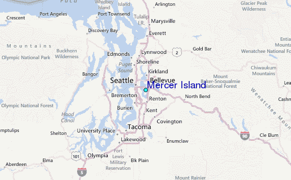 Mercer Island Tide Station Location Guide Mercer Island.8 