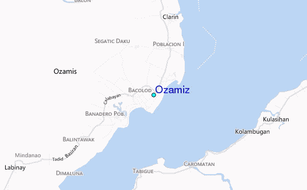 Ozamiz Tide Station Location Guide Ozamiz City.12 