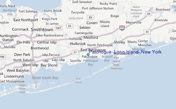 Patchogue Long Island New York Tide Station Location Guide Patchogue Long Island New York.10 