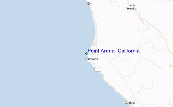 This was about 35% of all the recorded wingo's in the usa. Point Arena, California Tide Station Location Guide
