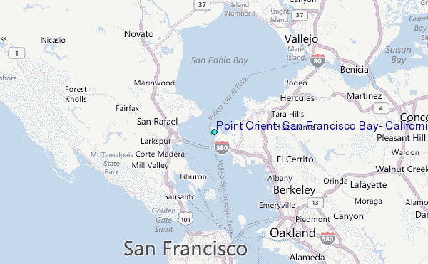 Point Orient San Francisco Bay California Tide Station Location Guide Point Orient San Francisco Bay 