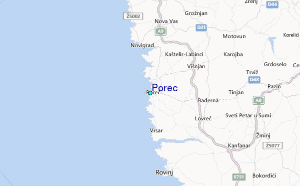 Porec Tide Station Location Guide Porec.10 