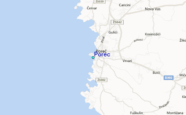 Porec Tide Station Location Guide Porec.12 