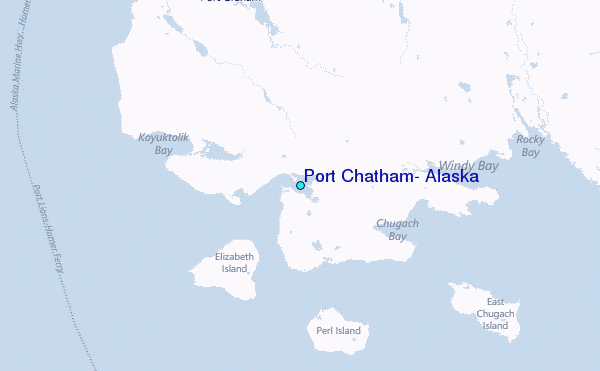 Mcbride glacier kayaking · location: Port Chatham, Alaska Tide Station Location Guide