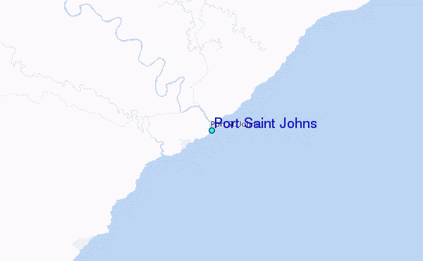 Port St John Florida Map Florida Map Of Cities HSIWA Port Saint Johns.10 