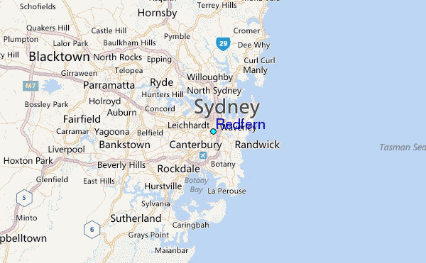 Redfern Tide Station Location Guide Redfern.10 