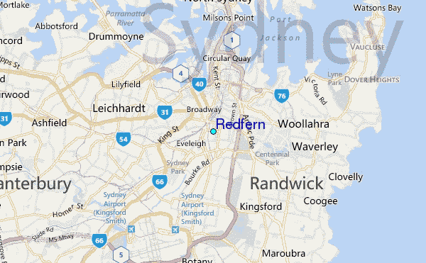 Redfern Tide Station Location Guide Redfern.12 