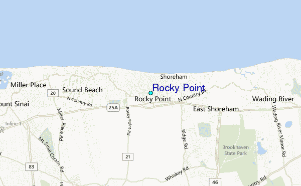 Rocky Point Tide Station Location Guide Rocky Point 1.12 