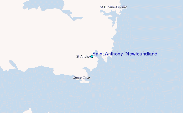 Saint Anthony Tide Station Location Guide Saint Anthony 