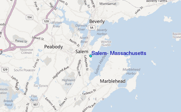 Salem Tide Station Location Guide Salem 