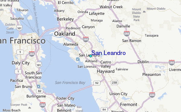 San Leandro Tide Station Location Guide San Leandro.10 