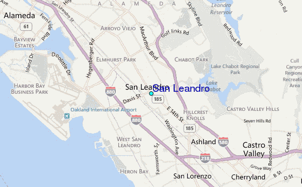 San Leandro Tide Station Location Guide San Leandro.12 