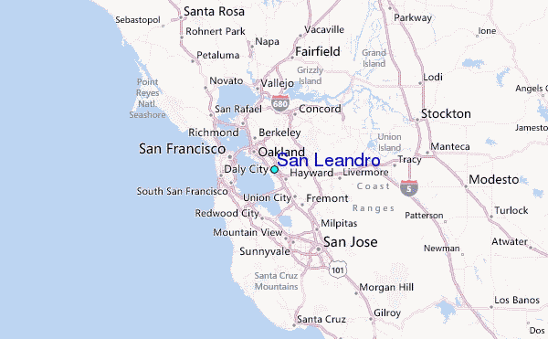 San Leandro Tide Station Location Guide San Leandro.8 