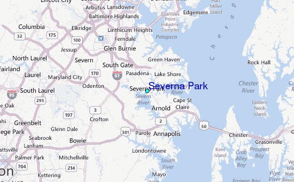 Severna park tide station location guide