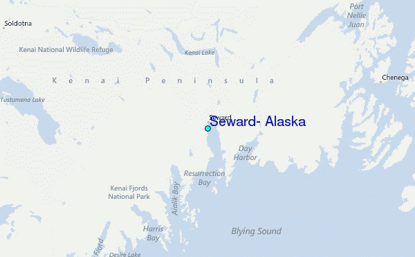 Seward Alaska Tide Station Location Guide Seward Alaska.8 