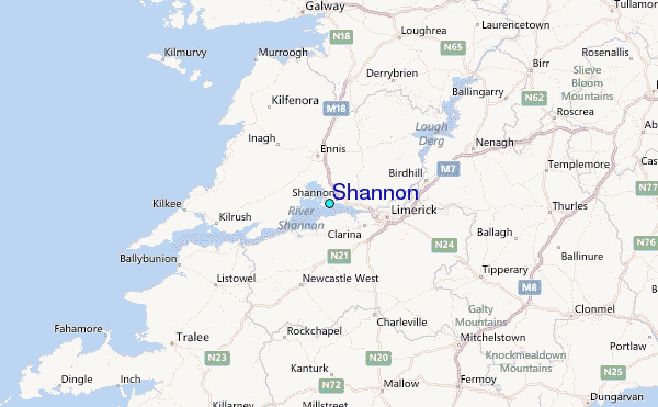 Shannon Tide Station Location Guide Shannon.8 