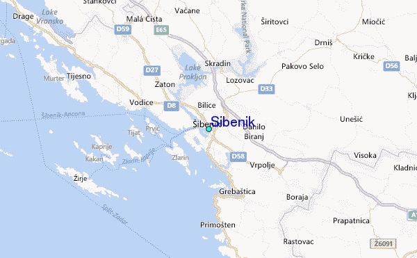 Sibenik Tide Station Location Guide Sibenik.10 