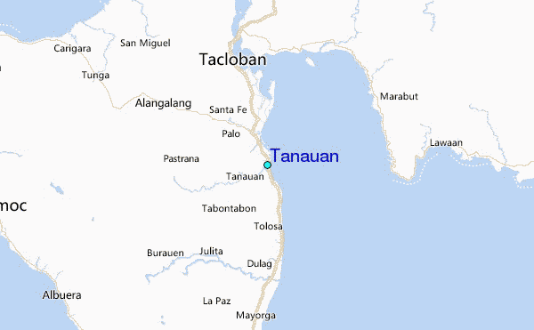 Tanauan Tide Station Location Guide Tanauan.10 
