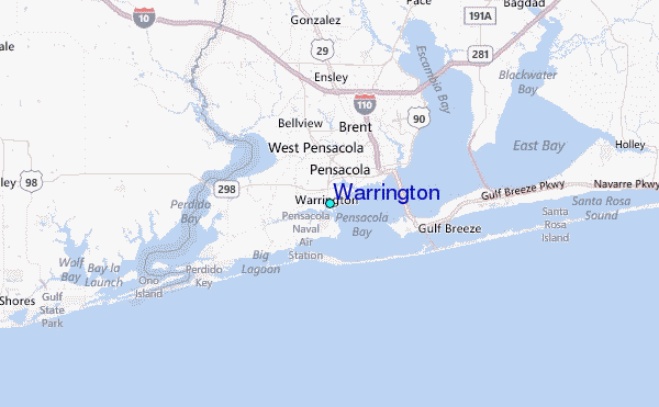 Warrington Tide Station Location Guide Warrington 1.10 