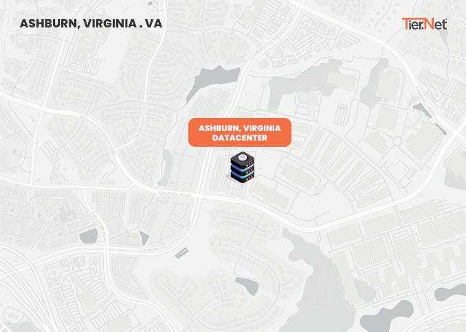 Ashburn VA Datacenter Tier Net Ashburn Map 