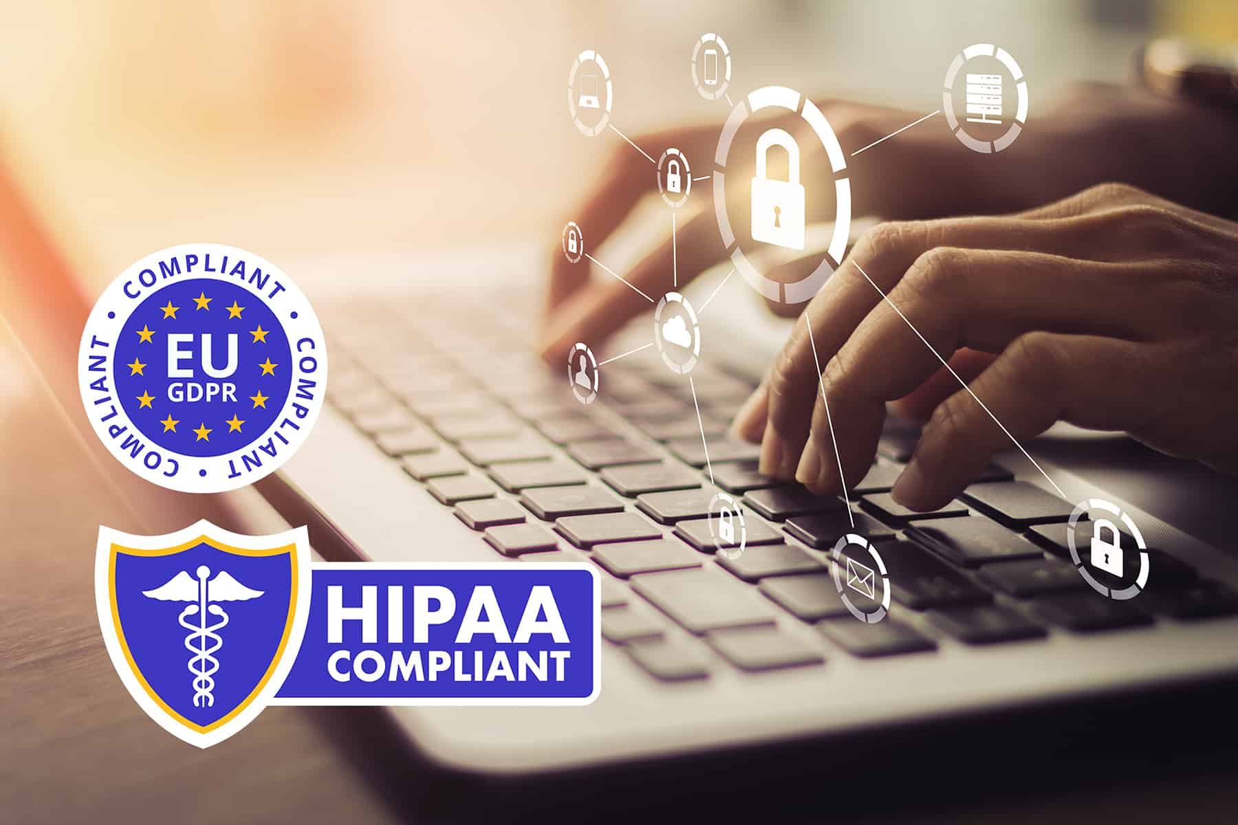 Compliance milestone: completion of hipaa and gdpr compliance efforts