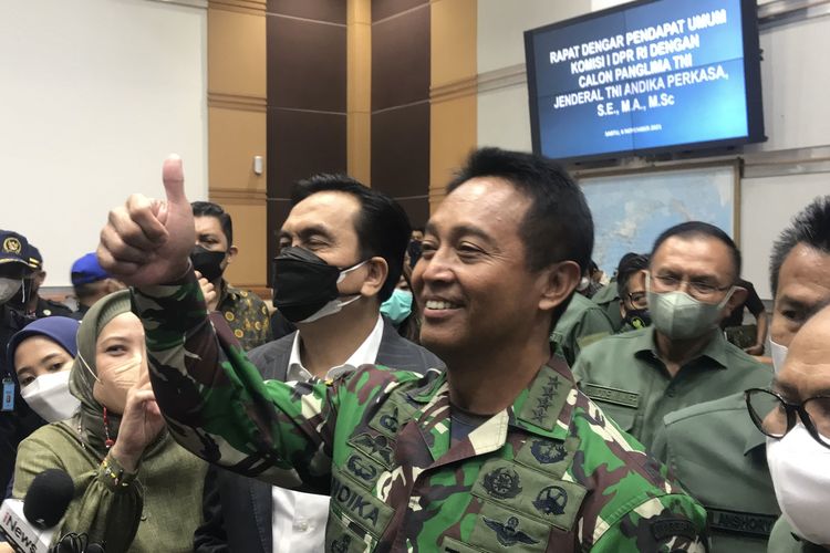 Andika Perkasa Resmi Disetujui DPR Jadi Panglima TNI