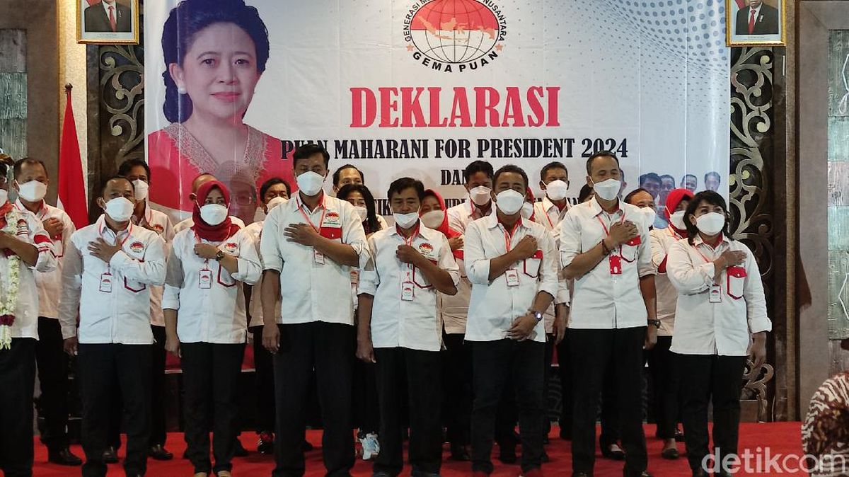 Anggap Puan 'Ratu Adil', Relawan Deklarasi Dukungan untuk Pilpres 2024 di Jawa Tengah