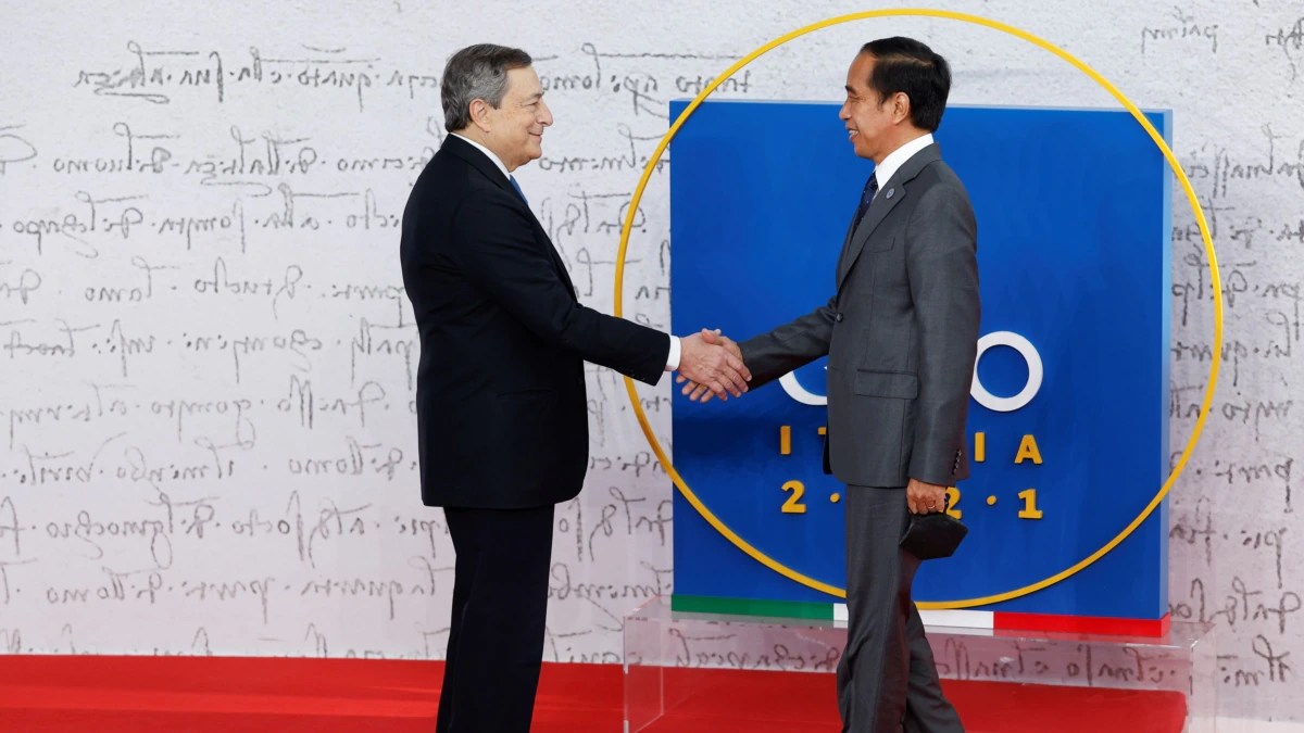 Program Jokowi Soal Pemberdayaan UMKM Diapresiasi PM Italia