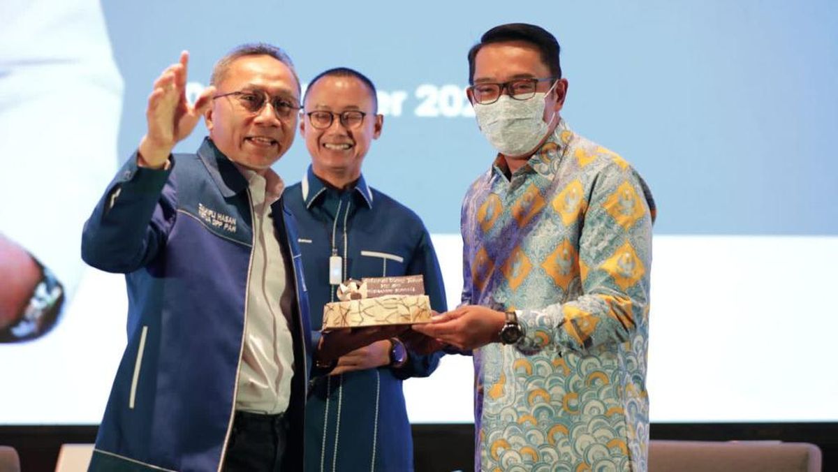 PAN Ajak Ridwan Kamil Jadi Kader, Bakal Disandingkan dengan Zulhas di 2024