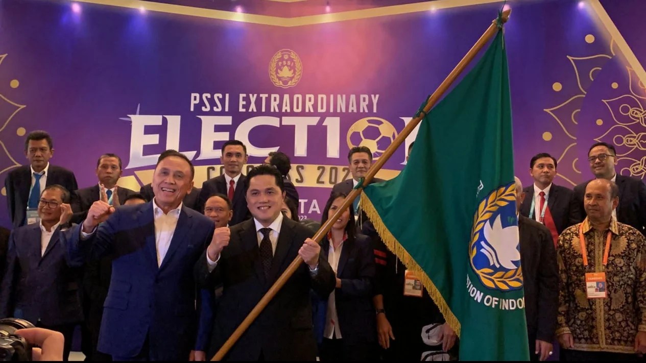 Erick Thohir Terpilih Jadi Bos Baru PSSI