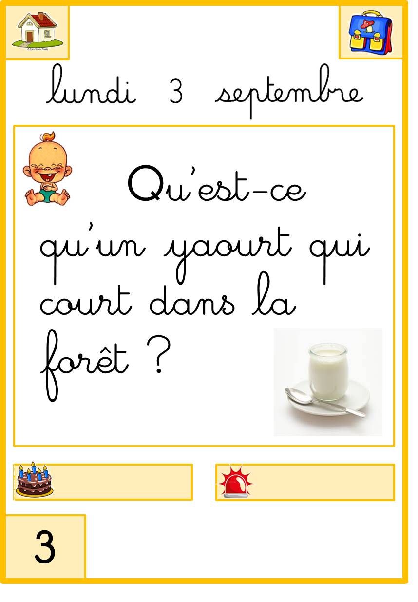 Devinette Pour Dire Je T aime Éphéméride 2018-2019 : devinettes - Ti'loustics Explorer le monde