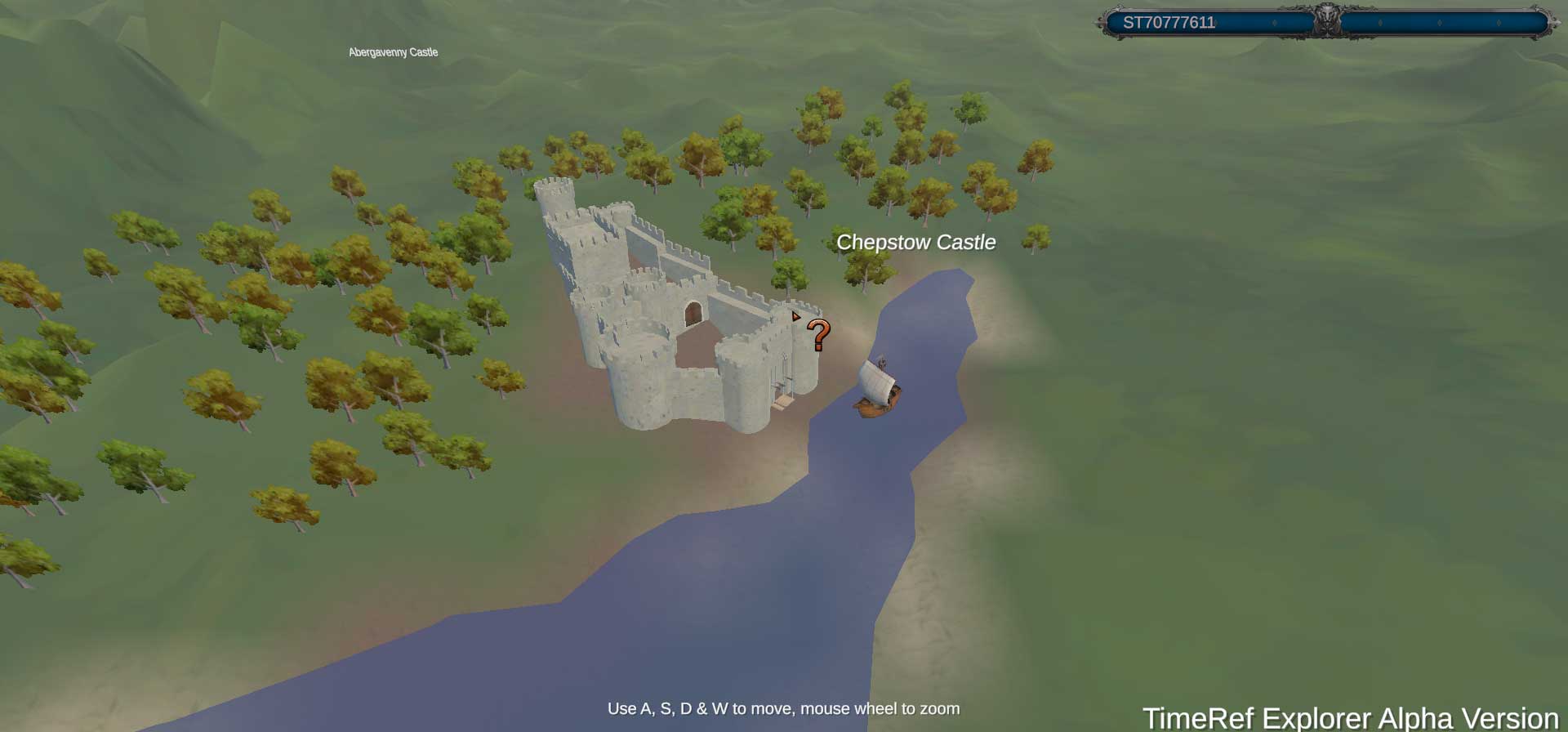 Medieval And Middle Ages History Timelines Chepstow Castle Chepstow Castle 3d Map View 
