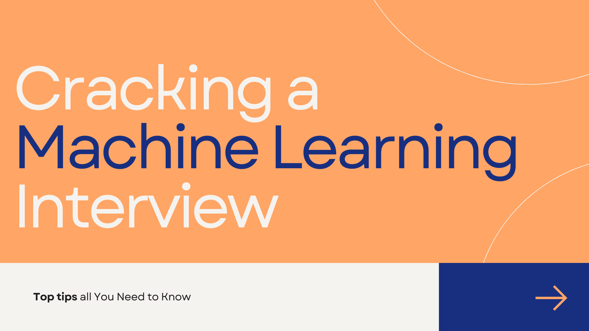 Cracking a Machine Learning Interview